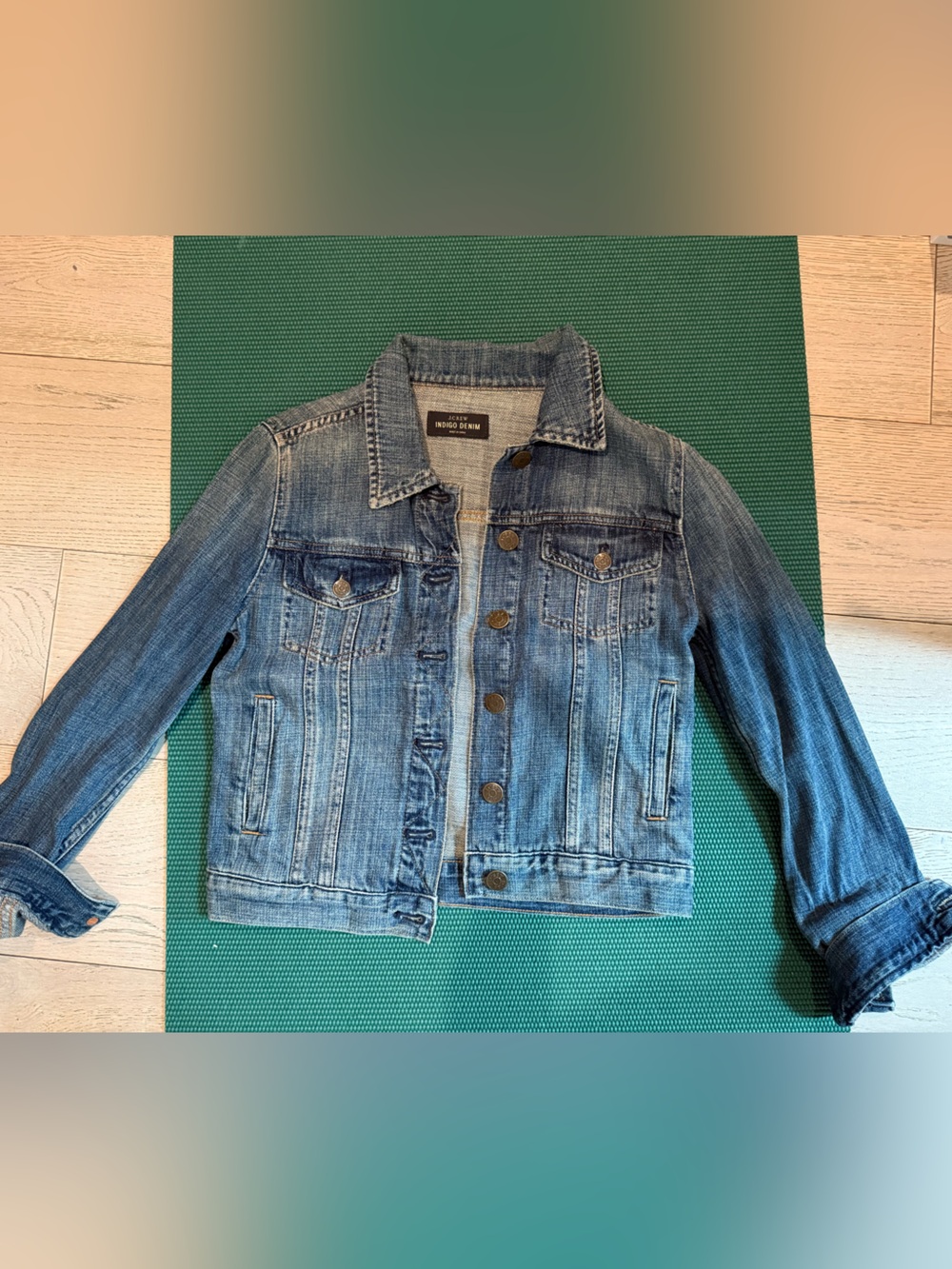 J. Crew Medium Blue Denim Jean Jacket
